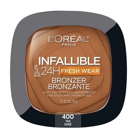 l'oreal fresh wear bronzer.